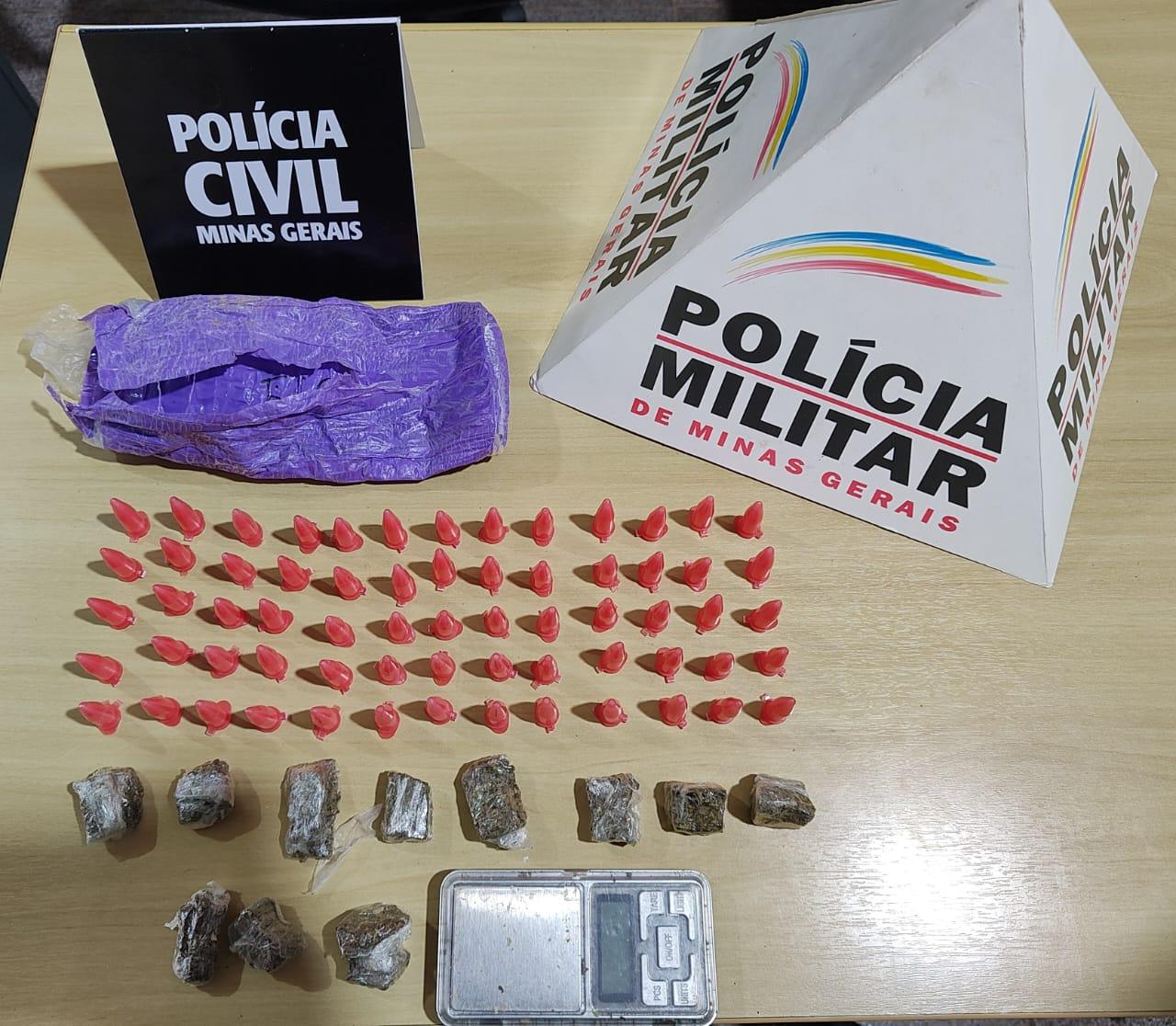 Operação conjunta resulta na prisão de trio por tráfico de drogas em Mar de Espanha