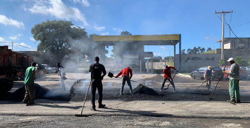 PJF leva asfalto novo a diversos pontos da cidade nos primeiros seis meses do ano