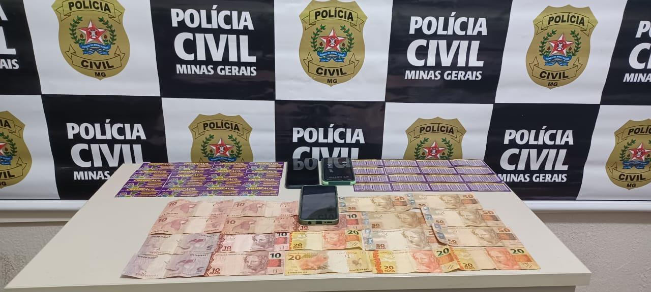 Polícia Civil de Minas Gerais prende dupla de colombianos por agiotagem em Uberaba