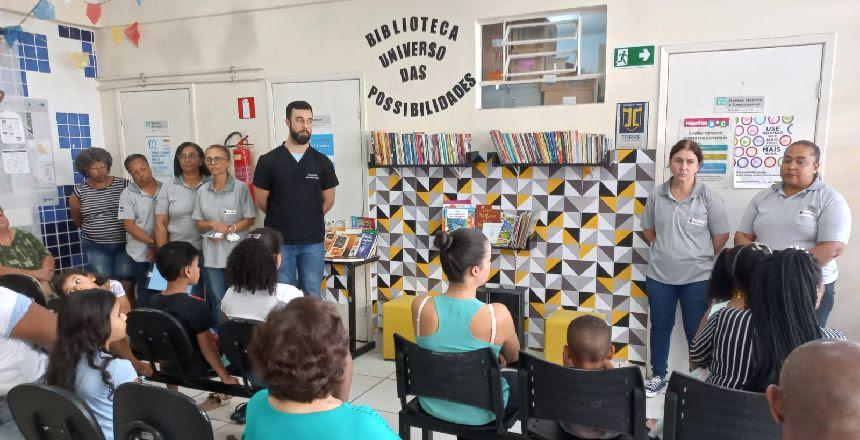 UBS São Judas Tadeu Inaugura Biblioteca para os Usuários