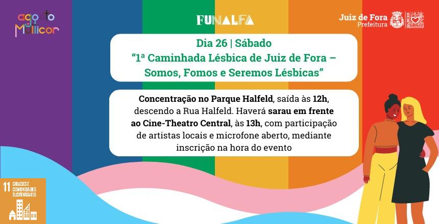 1ª Caminhada Lésbica de Juiz de Fora acontece no sábado