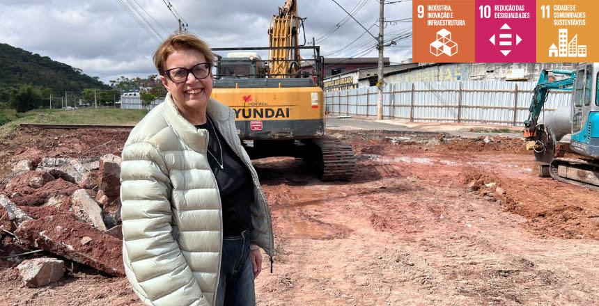 Com investimento inicial mais de R$ 30 milhões, prefeita fiscaliza andamento de oito obras de drenagem e contenção pela cidade