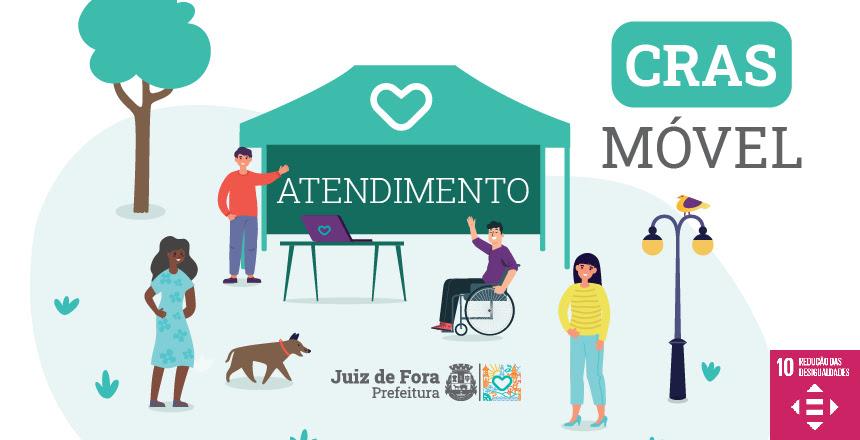 Cras Móvel leva atendimento para dez bairros no próximo sábado, 26