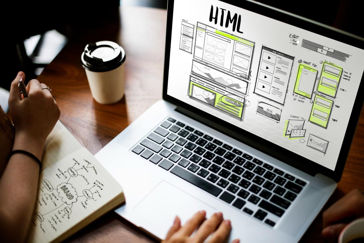 Criação de sites: design e funcionalidade integrados
