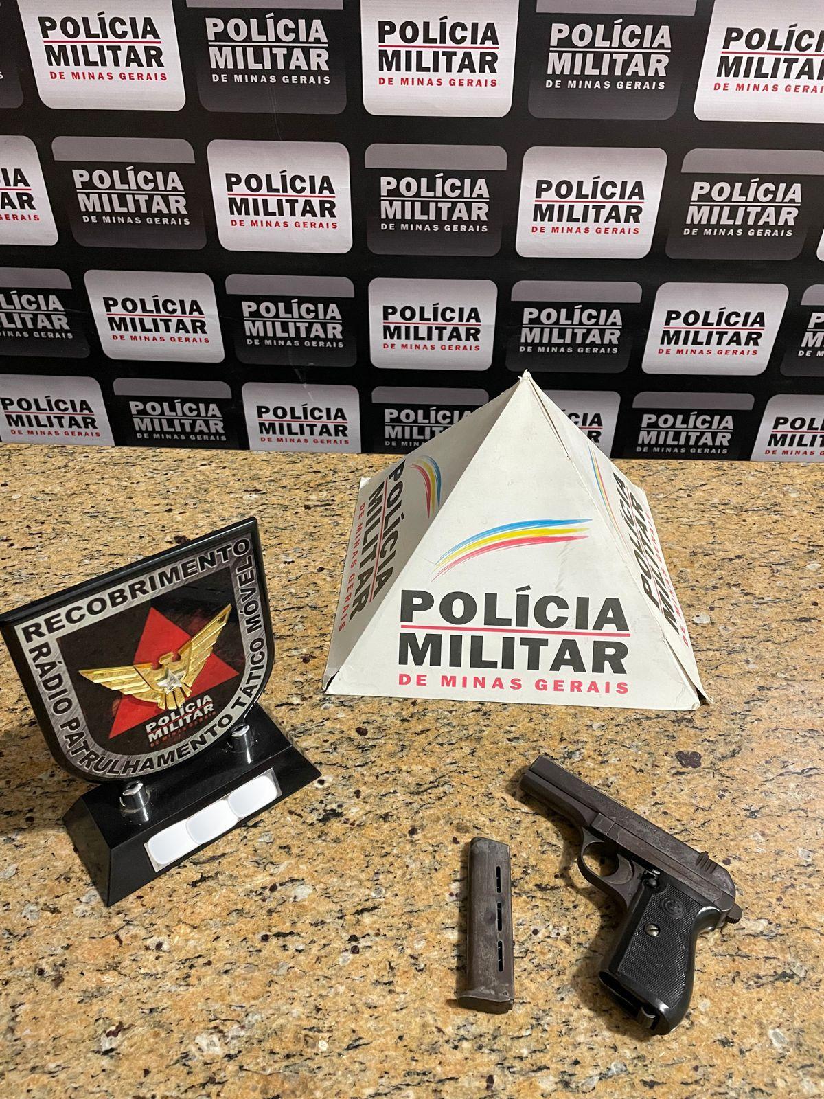 Homem é preso por porte ilegal de arma em um sítio na zona rural de Leopoldina