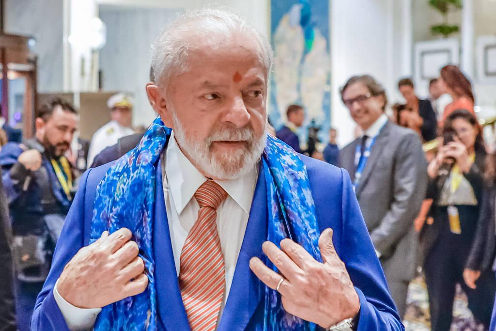 Lula volta a cobrar países ricos, por recursos para o clima, em discurso no G20