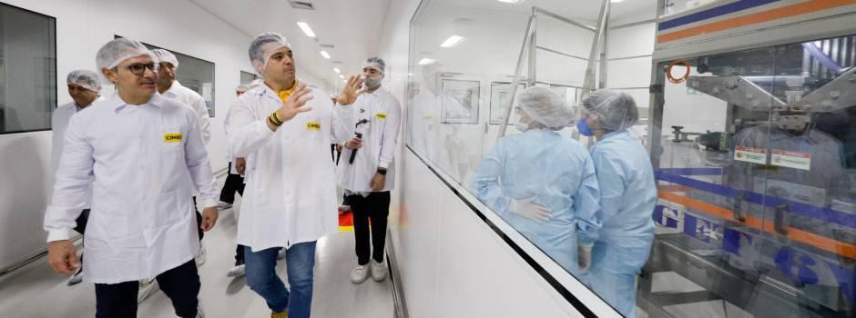 Nova unidade industrial farmacêutica emprega mais de 1,1 mil pessoas no Sul de Minas