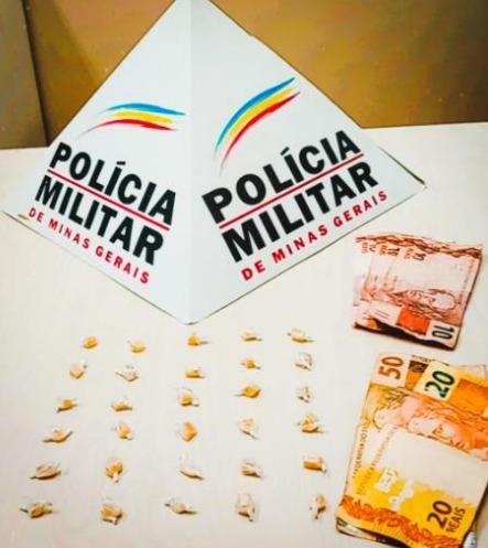 Polícia Militar apreende adolescente portando drogas em São João Del - Rei