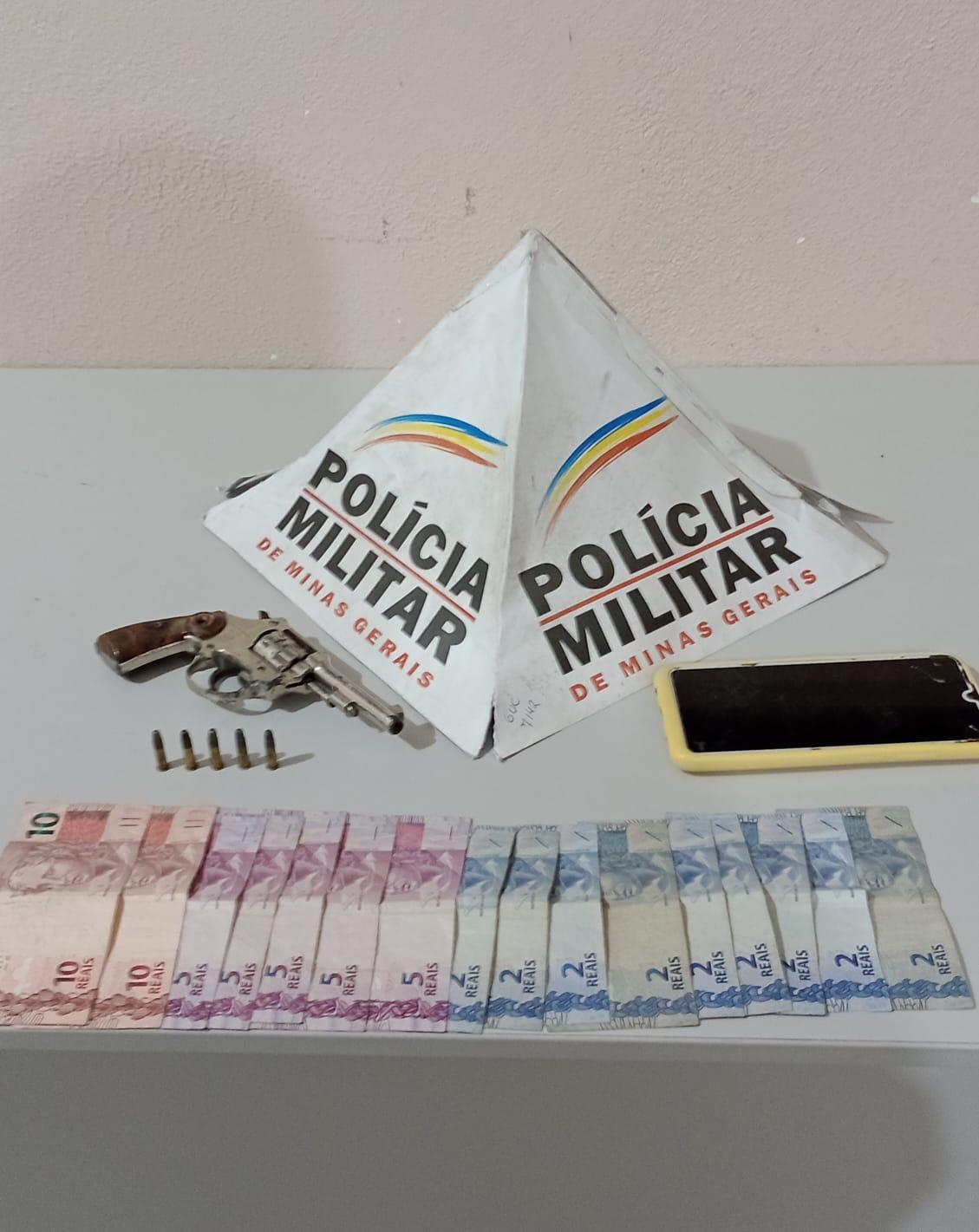 Polícia Militar apreende homem por porte ilegal de arma de fogo
