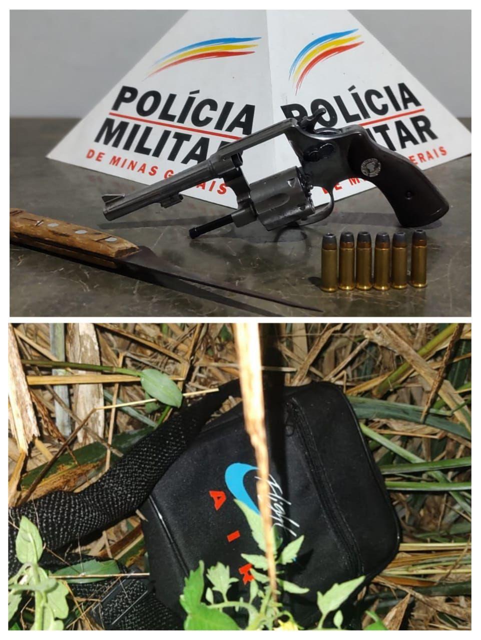 Polícia Militar detém suspeito de sacar arma em via pública em Guarani