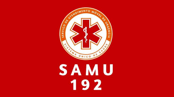 Samu faz resgate após capotamento
