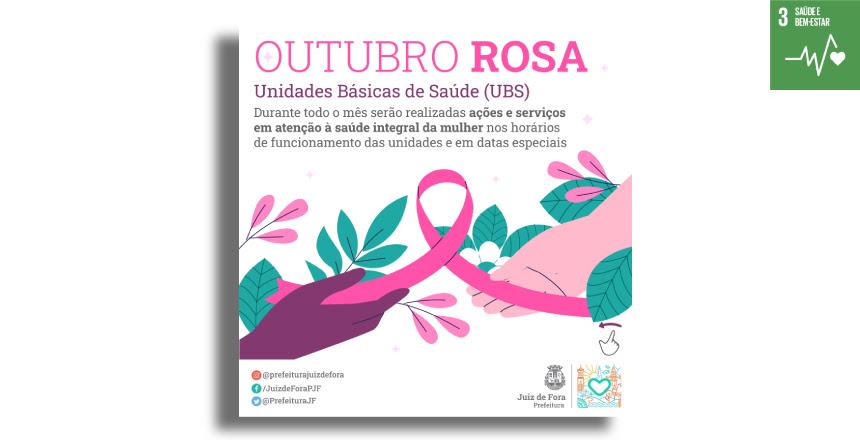 UBSs promovem ações da campanha do Outubro Rosa