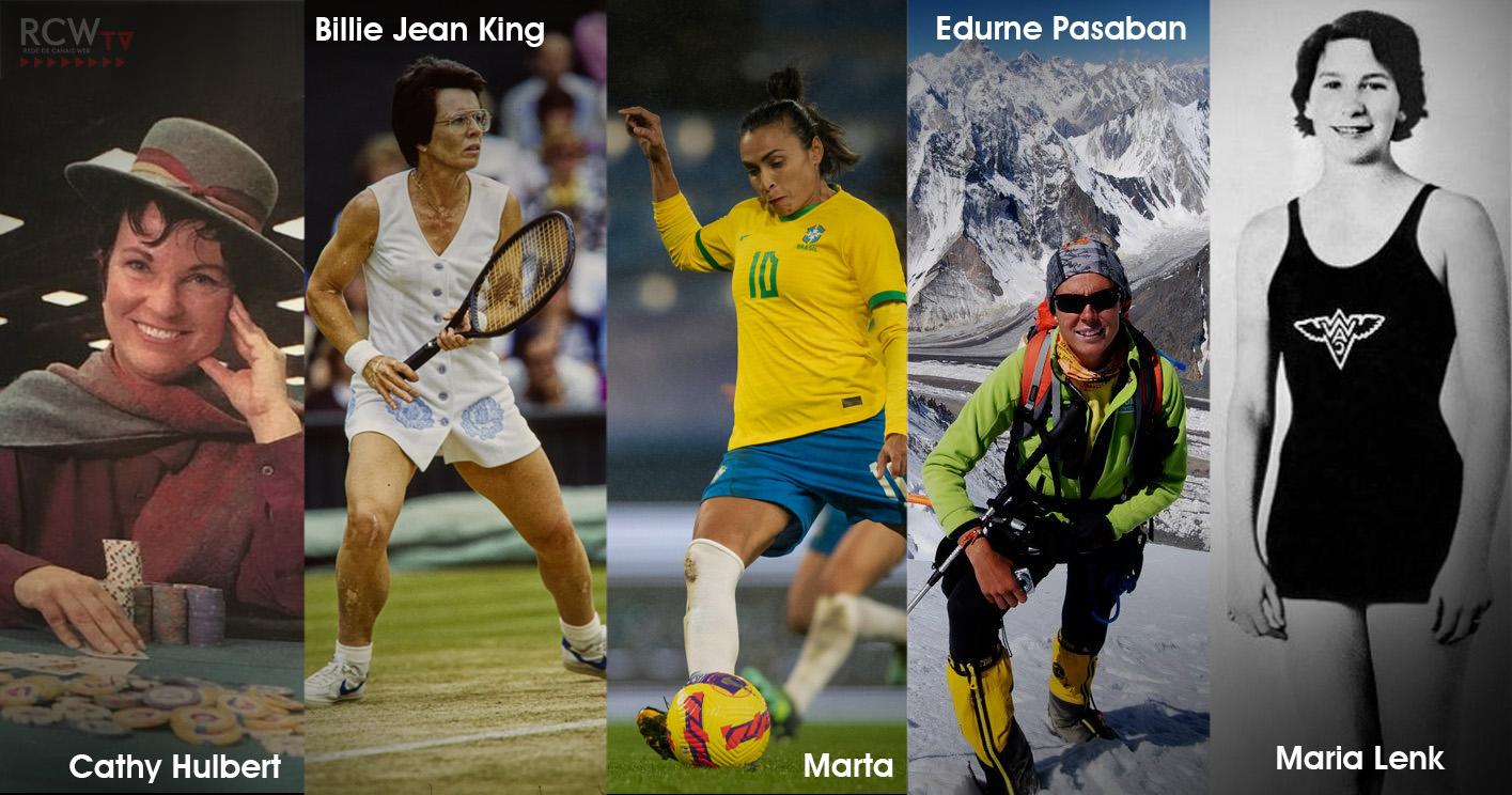 5 mulheres notáveis no mundo dos esportes