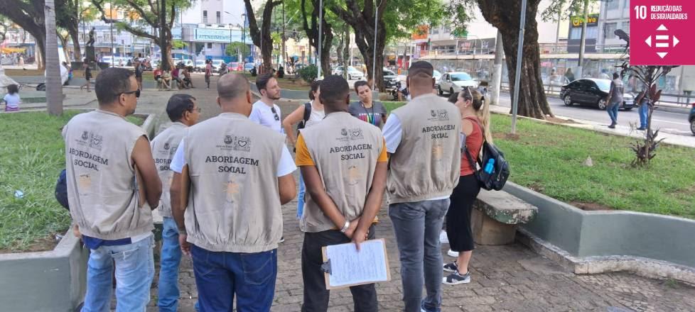 Ação integrada de assistência social e saúde oferece atendimentos na região central