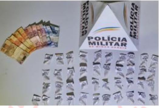 Adolescente é preso por tráfico de drogas em Andrelândia