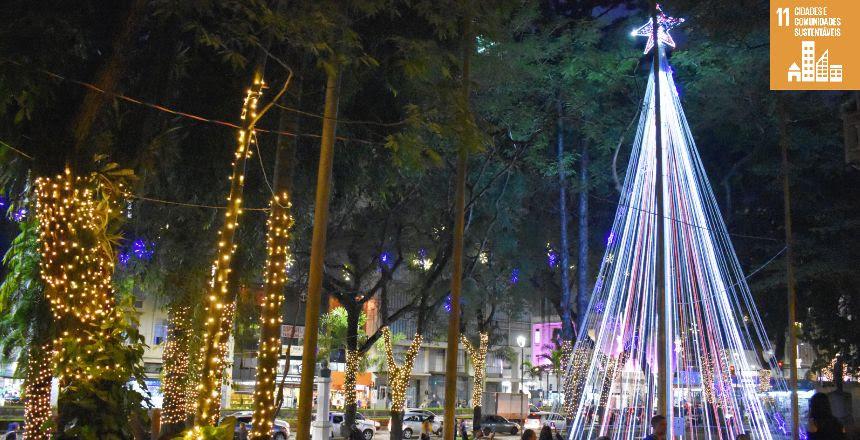 Espetáculo de Luzes: Juiz de Fora inicia celebração natalina nesta quarta-feira, 22