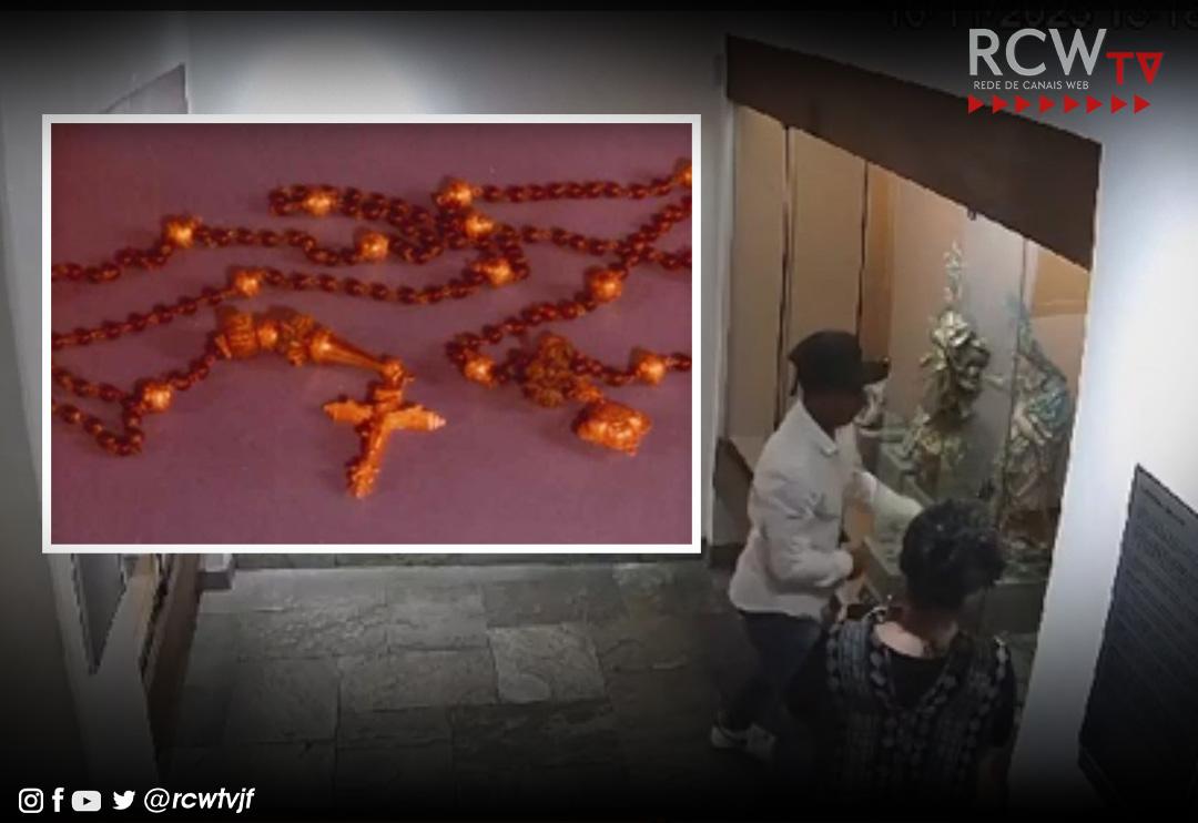 Furto de Relíquia Histórica: Casal Suspeito Leva Rosário do Século XVIII de Igreja em Ouro Preto