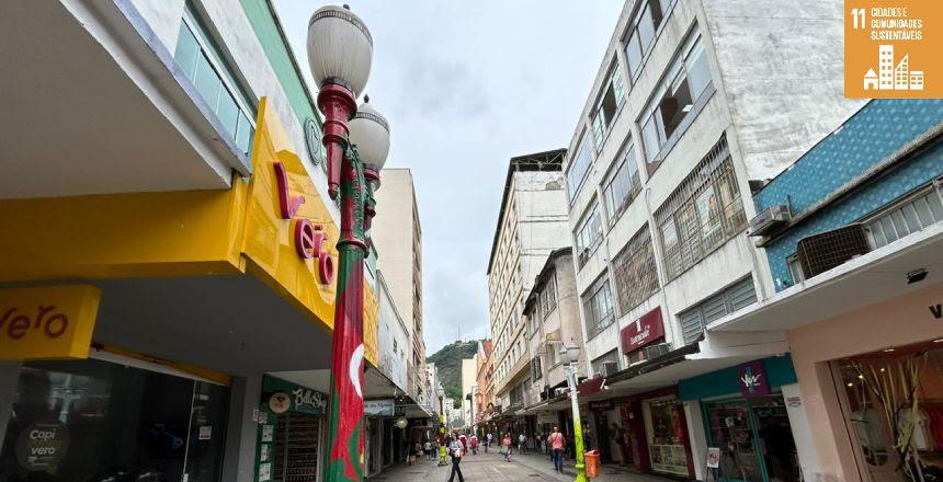 Notícias de Juiz de Fora | Arte transforma a Rua Barão de São João Nepomuceno, no Centro