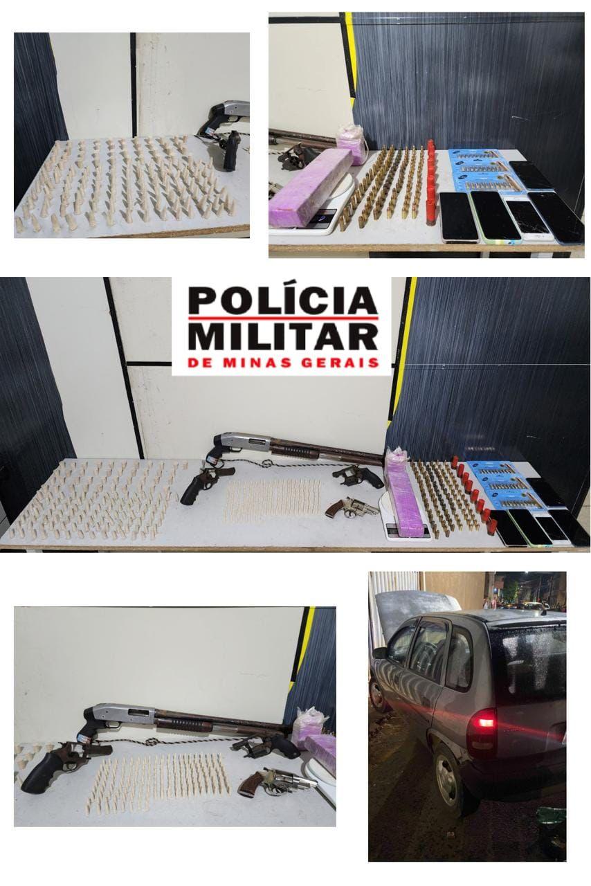 Operação Policial em Ubá resulta em apreensão de armas e drogas