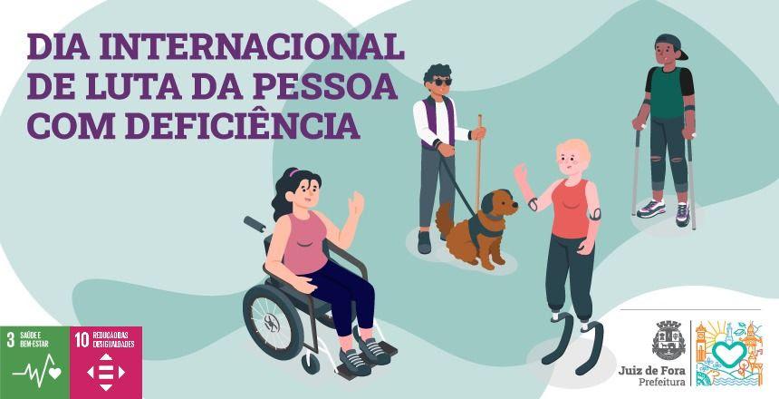 PJF promove ação pelos direitos da pessoa com deficiência neste sábado, 2 de dezembro