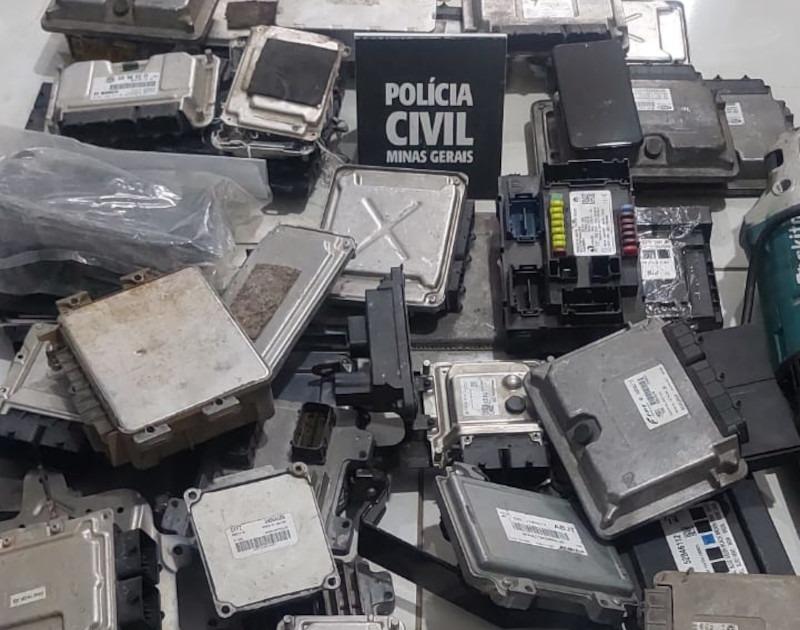 Polícia Civil desmantela esquema clandestino de desmanche em Barbacena