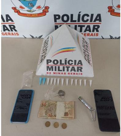 Polícia Militar detém indivíduo por tráfico de drogas em Ouro Branco/MG
