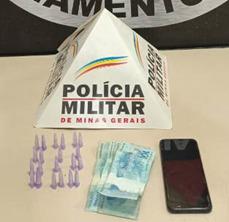 Polícia militar efetua prisões por tráfico de drogas em Conselheiro Lafaiete e Piranga