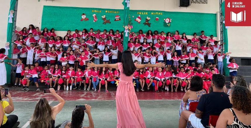 Cantata de Natal da Cosette Alencar reúne 300 crianças