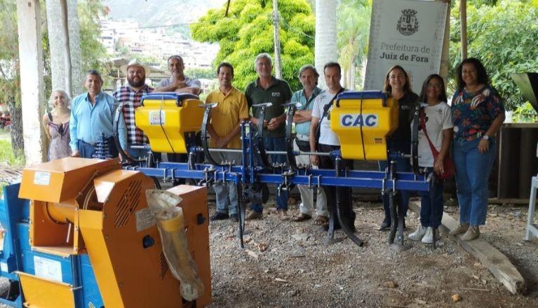 Prefeitura de Juiz de Fora fortalece agricultura local com novos implementos agrícolas