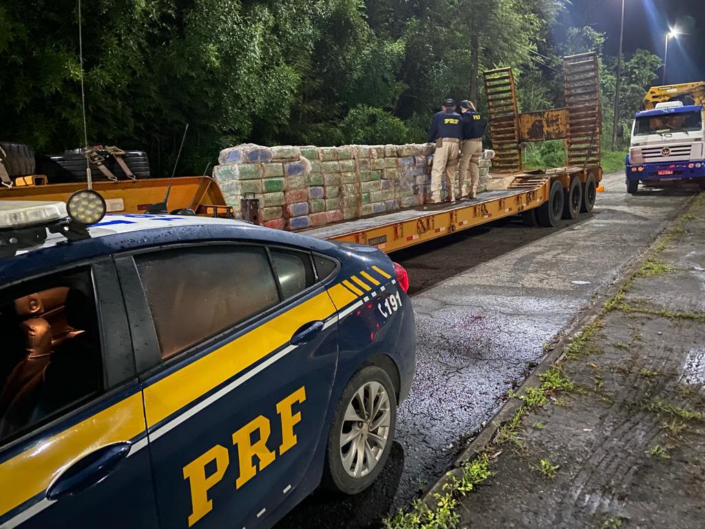 PRF apreende cerca de 1800 kg de Maconha em Juiz de Fora