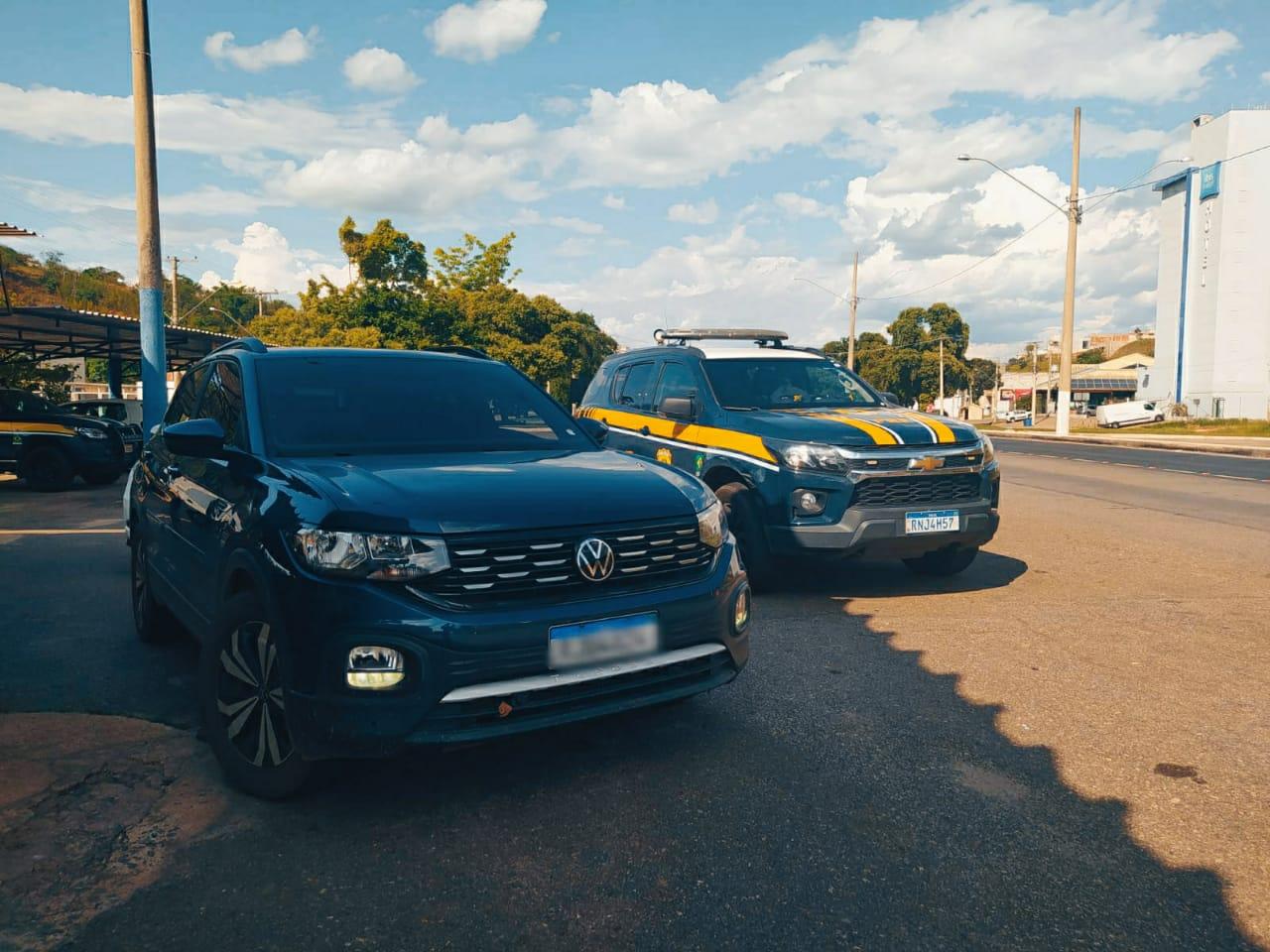 PRF recupera veículo clonado na BR 356