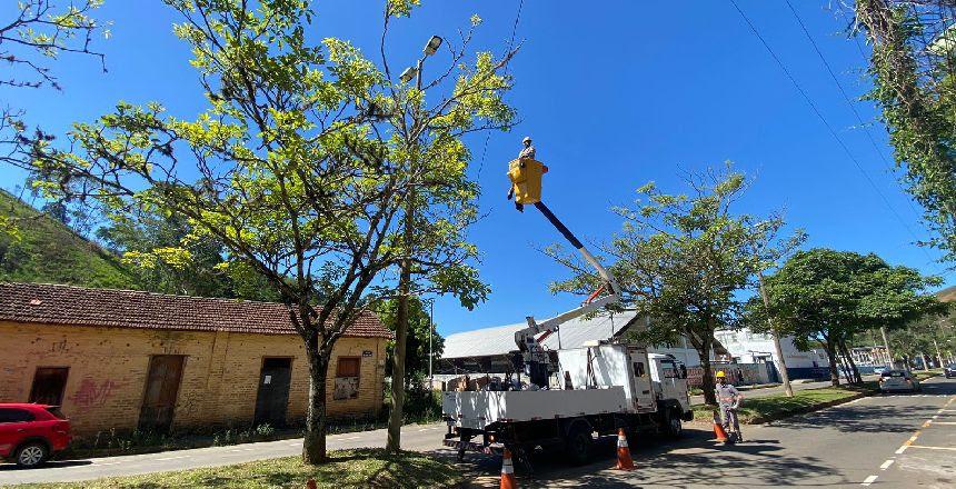 Projeto Brilha JF implementa sistema de iluminação de LED no bairro Filgueiras