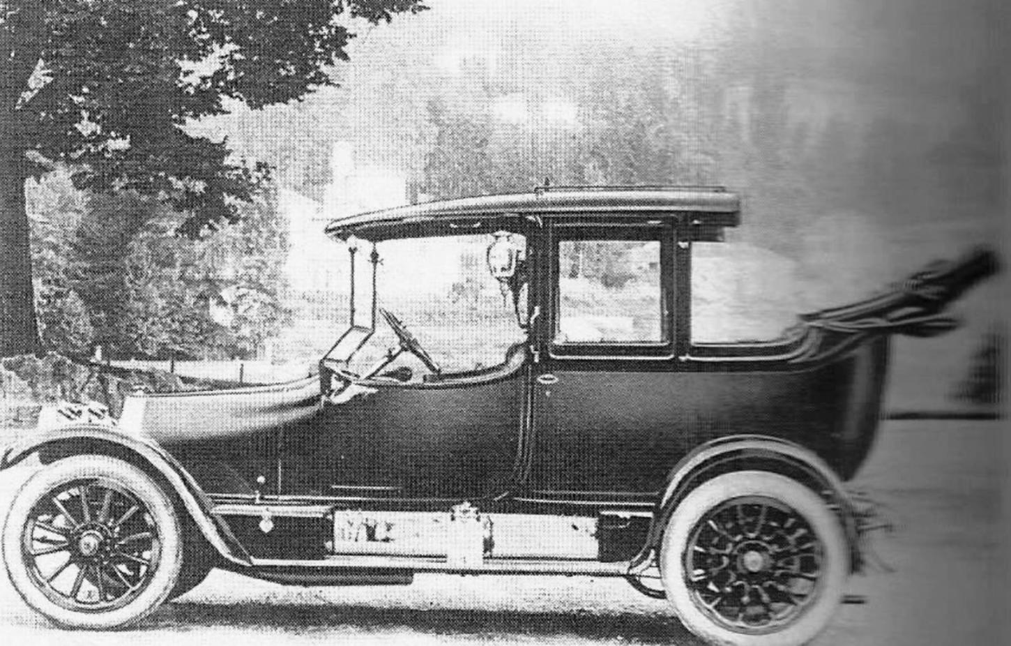 Um dos primeiros carros de Aluguel de Juiz de Fora