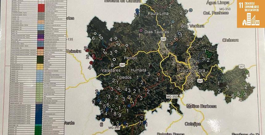 Mapeamento da PJF agiliza atendimentos emergenciais na Zona Rural