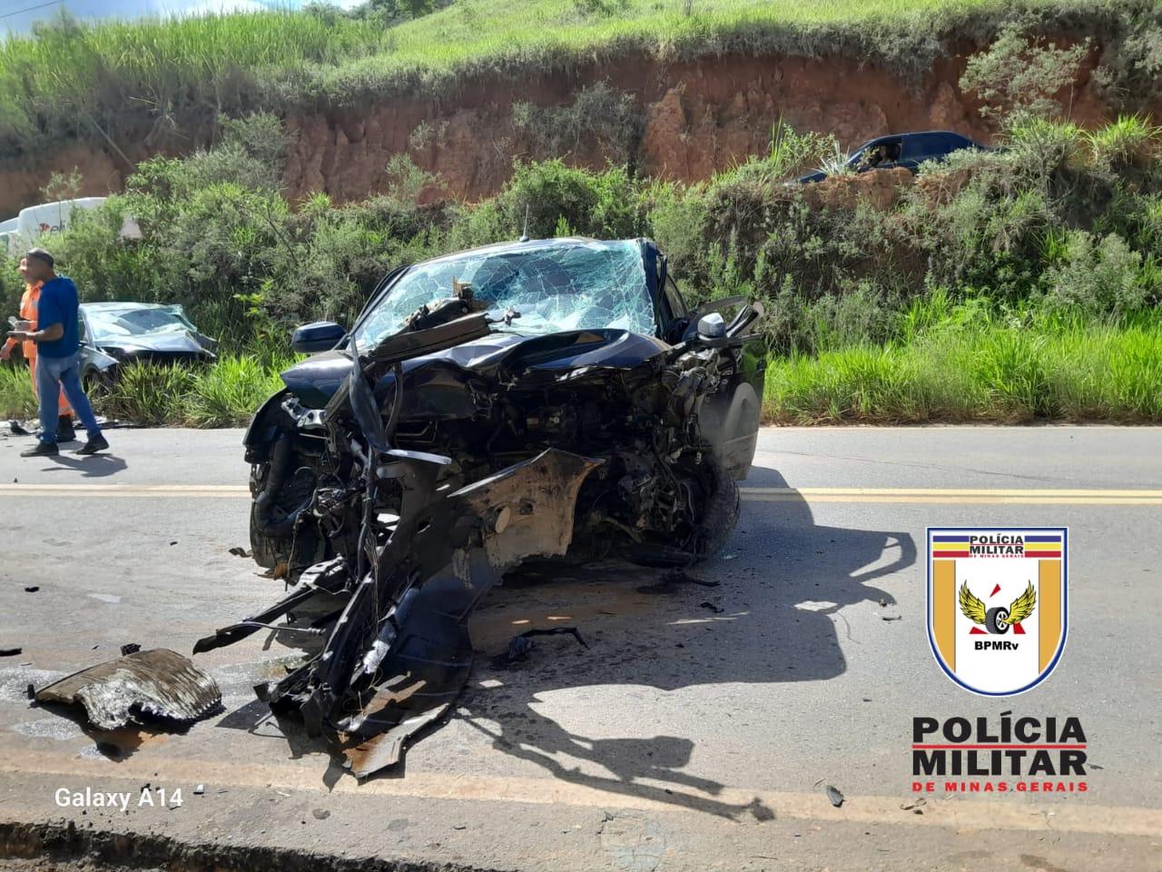 Motorista morre em um acidente na MG 447