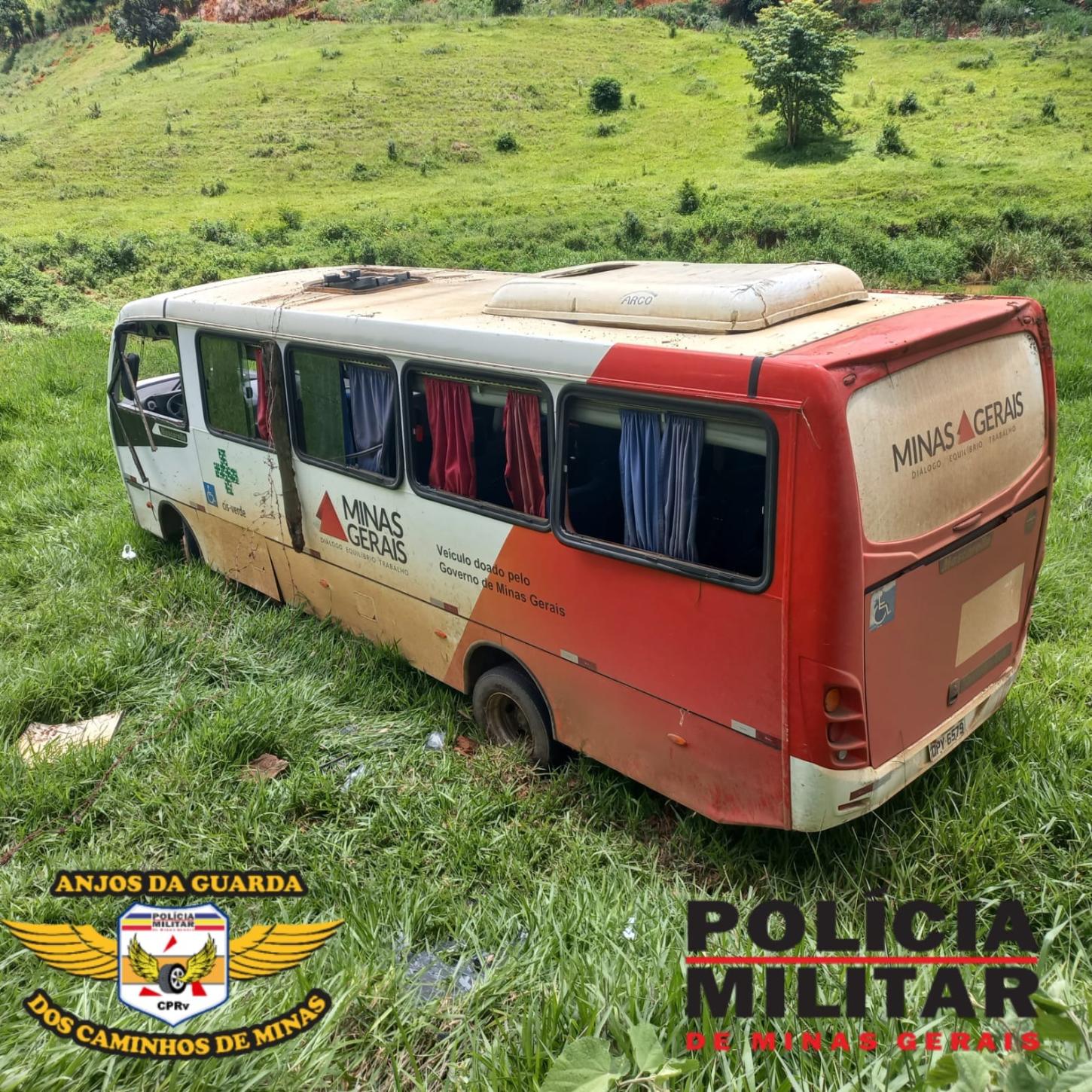 Acidente com Ônibus de Pacientes na MG-265 Não Deixa Feridos Graves