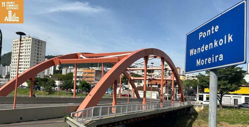 PJF conclui revitalização das pontes do Ladeira