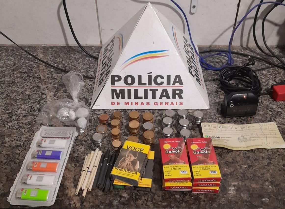 Polícia Militar realiza prisão por furto e tráfico de drogas em Juiz de Fora