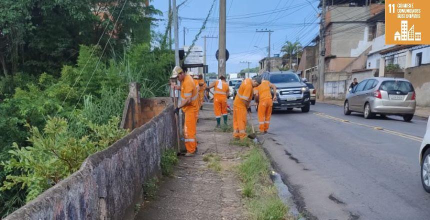 Programa Boniteza Alcança 11 Bairros com Operação de Capina na Última Semana