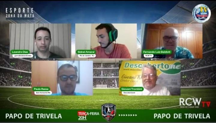 Papo de Trivela atinge a marca de 150 edições no ar na RCW TV