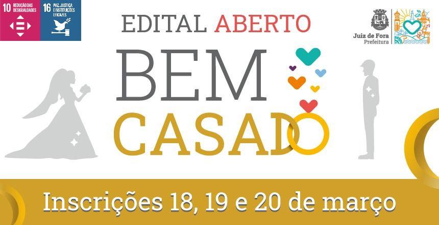 PJF lança edital para o projeto “Bem Casado”