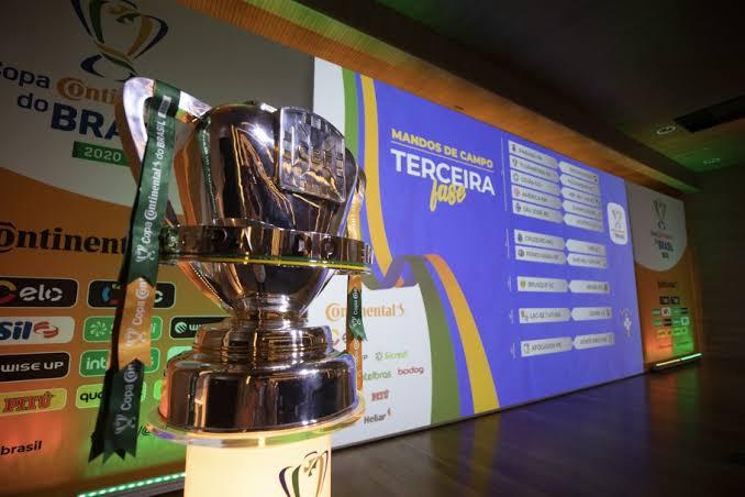 Sorteio da terceira fase da Copa do Brasil acontece nesta quarta-feira