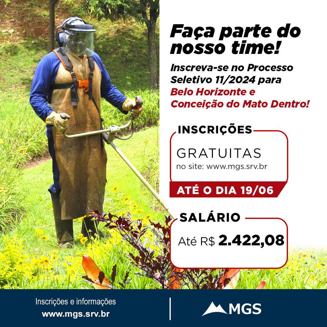 “Oportunidades de Emprego em Belo Horizonte e Conceição do Mato Dentro”