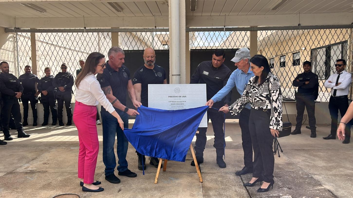 Inauguração de presídio em Ubá dá esperança de maior segurança para a cidade