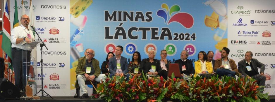 Vice-governador dá destaque para ciência e tecnologia no agronegócio na abertura da Minas Láctea 2024
