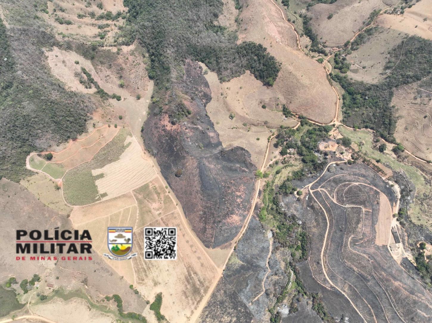 Polícia Ambiental flagra incêndio criminoso em área de Mata Atlântica e aplica multa milionária