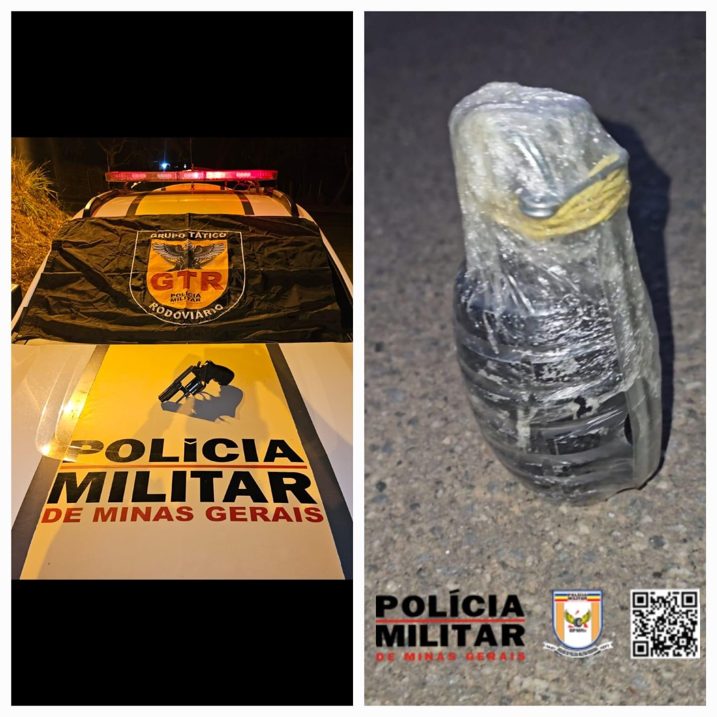 Adolescente de 17 anos é apreendida com arma e granada em ônibus