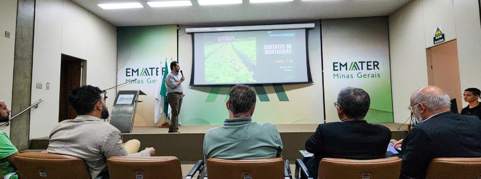 Emater-MG Apresenta Portfólio para Deputados Mineiros e Propõe Projetos Voltados à Agricultura Familiar