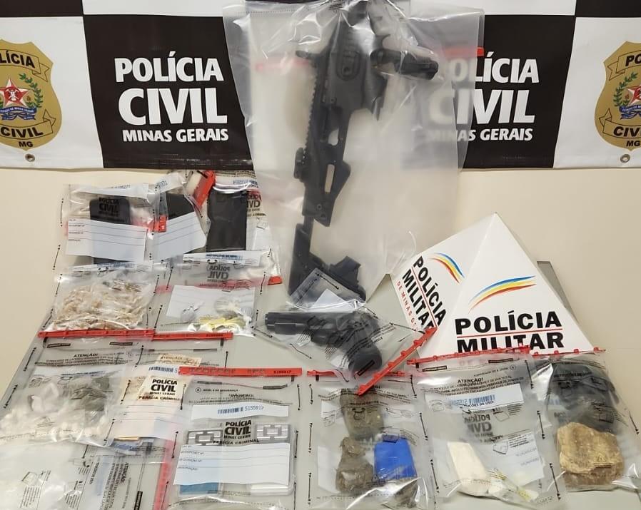 Operação Policial em Cataguases: Prisão por Tráfico e Apreensão de Adolescente por Homicídio