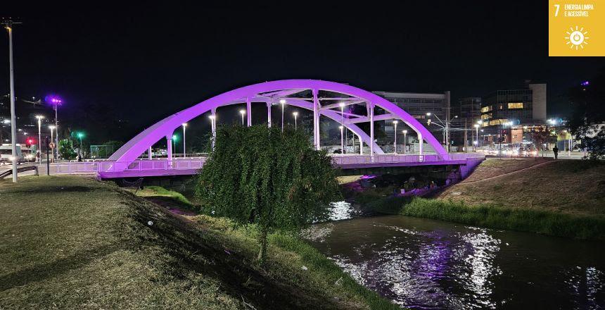 Outubro Rosa: Monumentos de Juiz de Fora se Vestem de Rosa para Conscientização